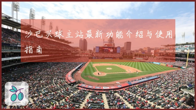 沙巴买球主站最新功能介绍与使用指南