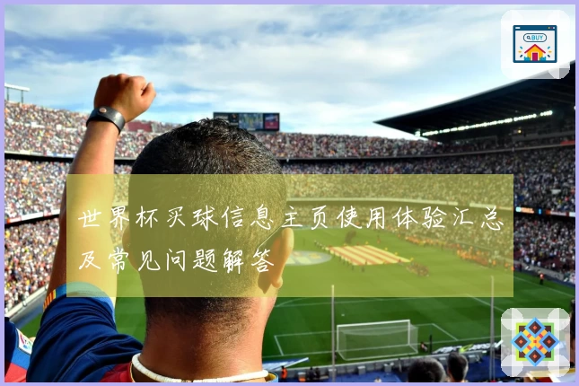 世界杯买球信息主页使用体验汇总及常见问题解答